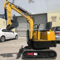 1000kg 360 درجة دوران مصغرة حفارة الزاحف miniexcavator